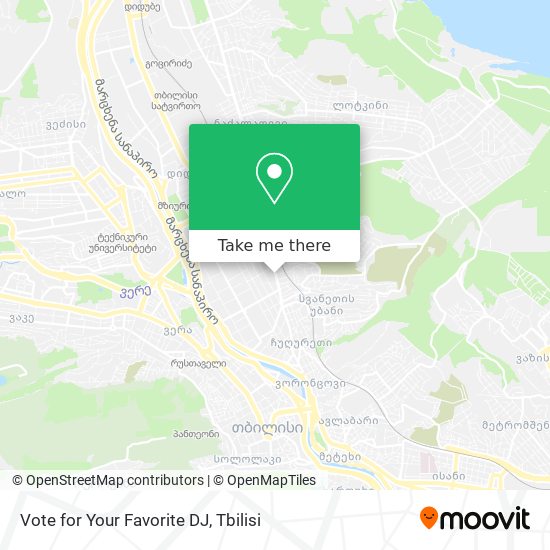 Vote for Your Favorite DJ map