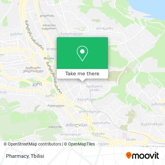 Pharmacy map