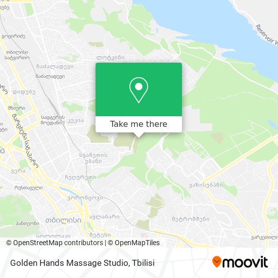 Golden Hands Massage Studio map
