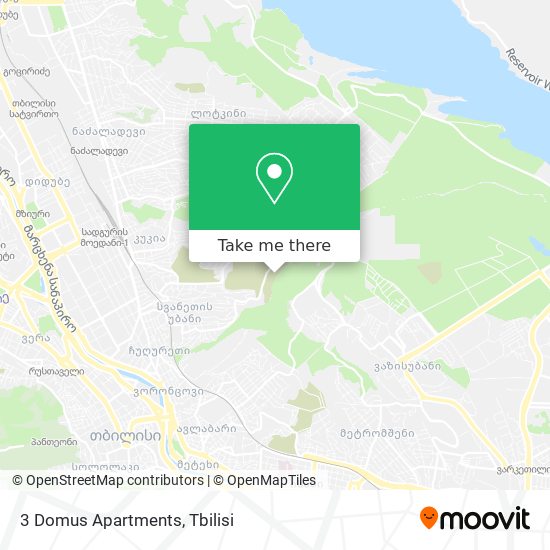 3 Domus Apartments map