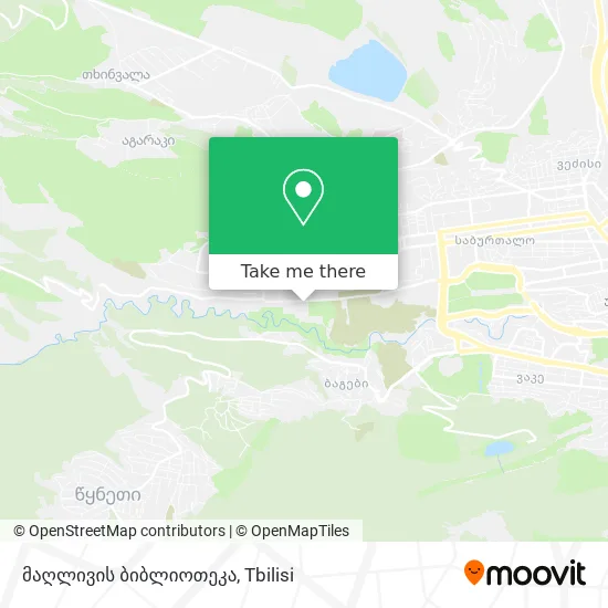 მაღლივის ბიბლიოთეკა map