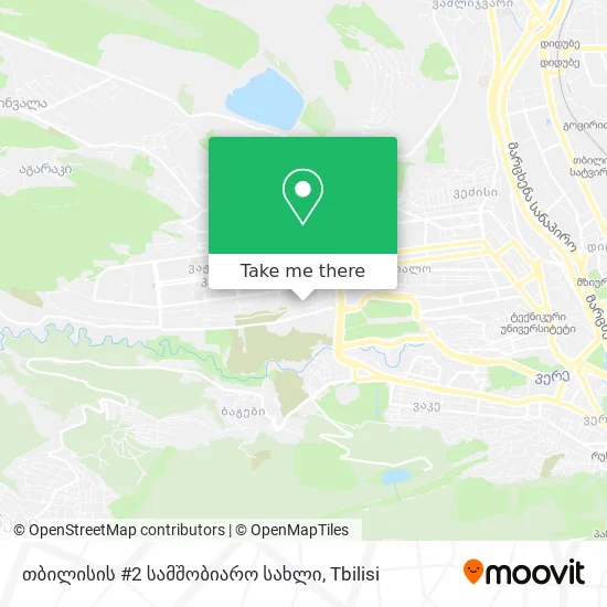 თბილისის #2 სამშობიარო სახლი map