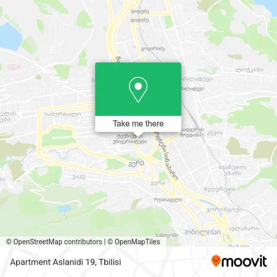 Карта Apartment Aslanidi 19