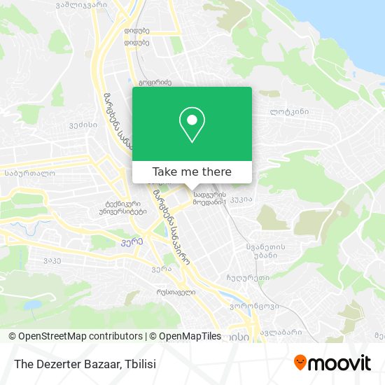 Карта The Dezerter Bazaar