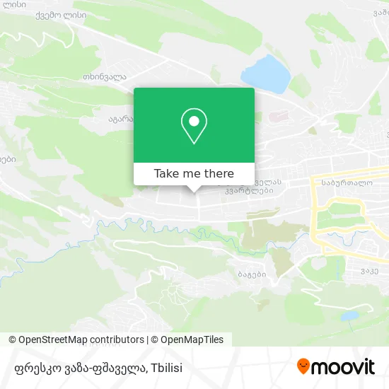 ფრესკო ვაზა-ფშაველა map