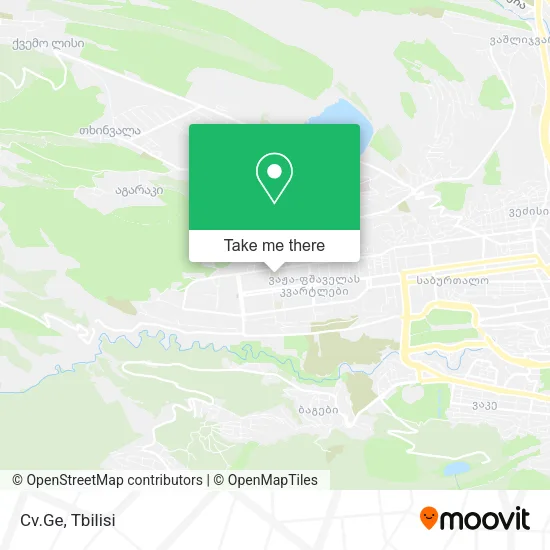 Карта Cv.Ge