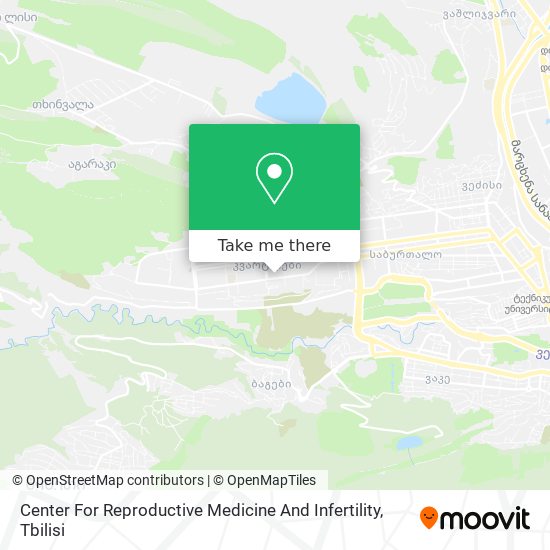 Center For Reproductive Medicine And Infertility map