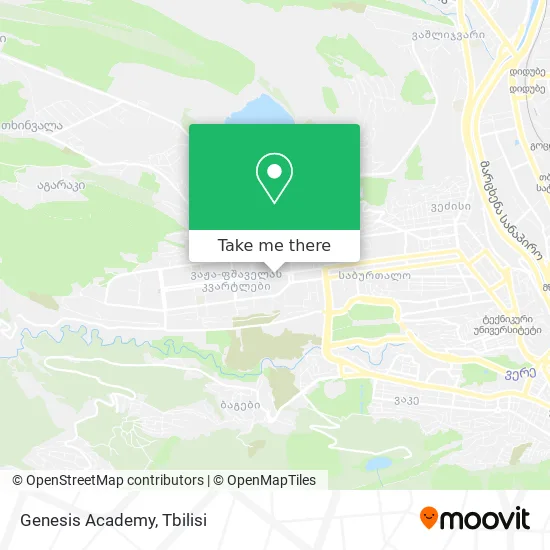 Карта Genesis Academy