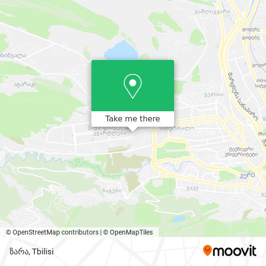 ზარა map