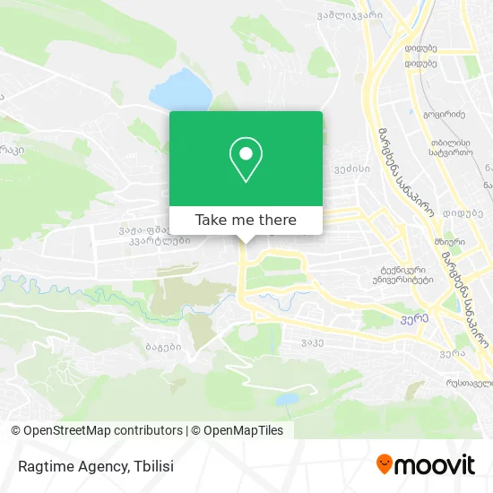 Карта Ragtime Agency