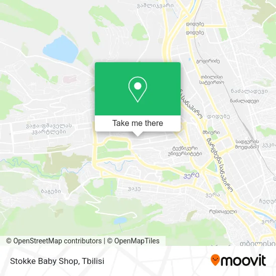 Карта Stokke Baby Shop