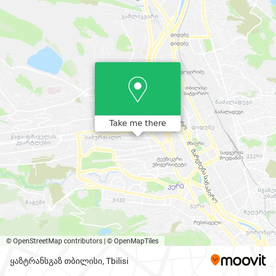 ყაზტრანსგაზ თბილისი map