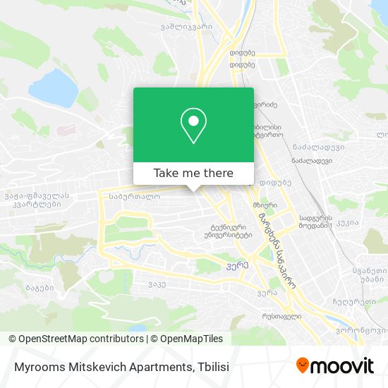 Myrooms Mitskevich Apartments map