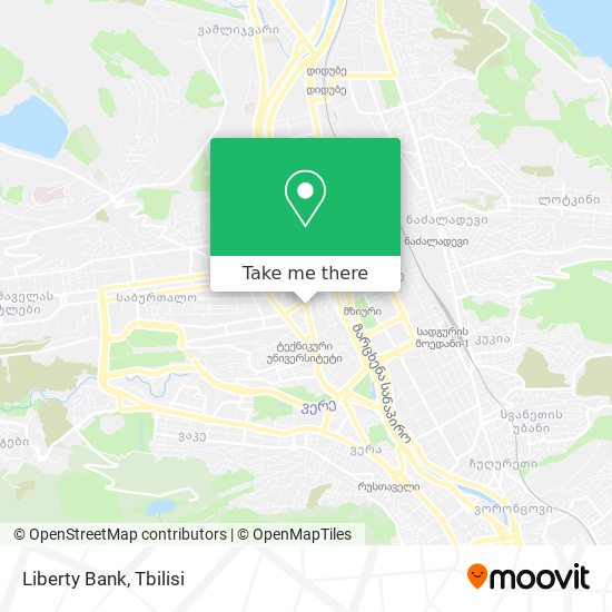 Liberty Bank map