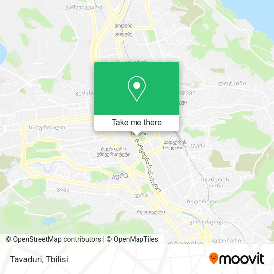 Tavaduri map