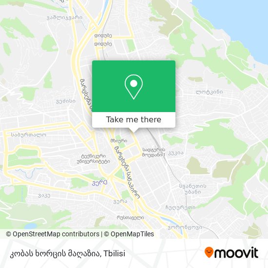 კობას ხორცის მაღაზია map