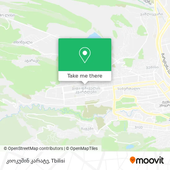 კიოკუშინ კარატე map