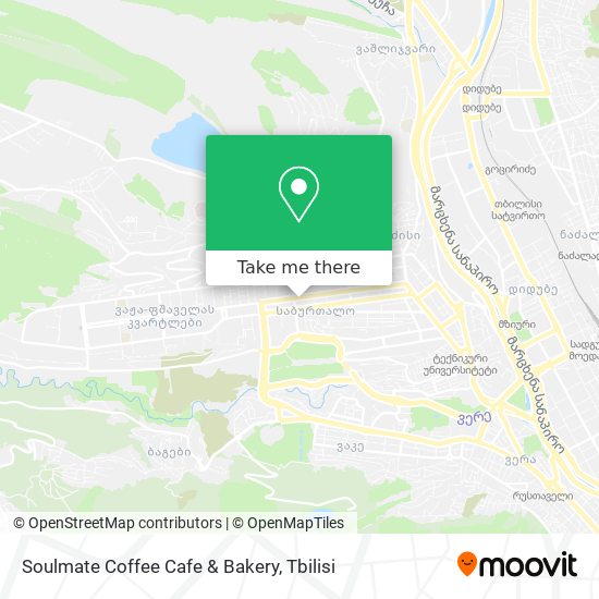 Soulmate Coffee Cafe & Bakery map