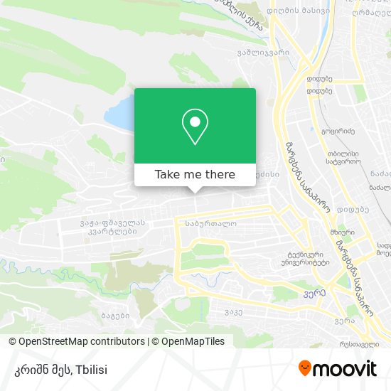 კრიშნ მეს map