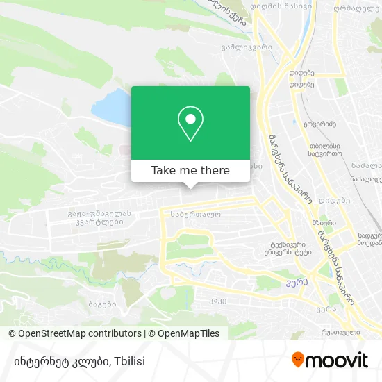 ინტერნეტ კლუბი map
