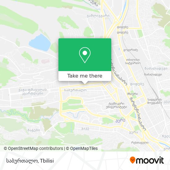 საბურთალო map