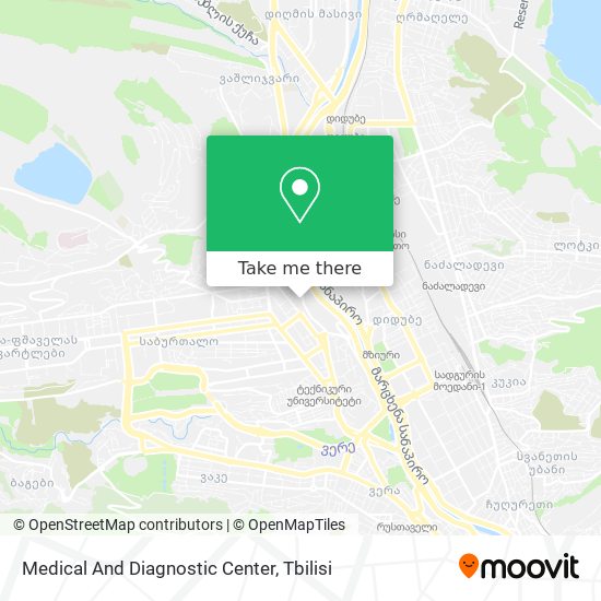 Medical And Diagnostic Center map