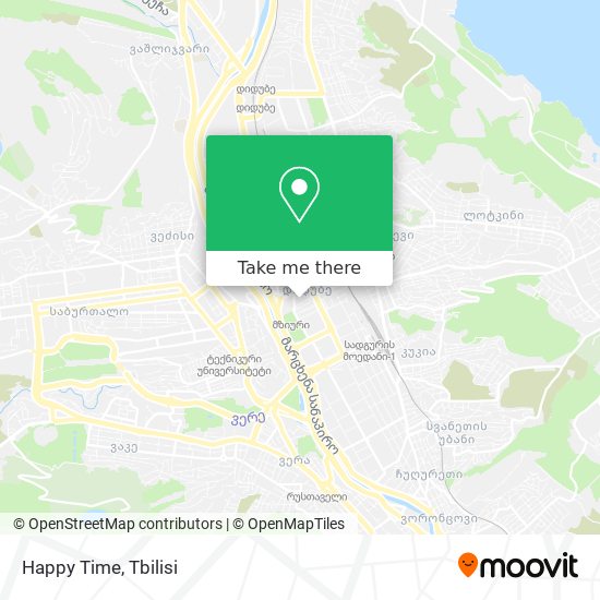 Happy Time map
