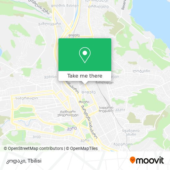 კოდაკი map