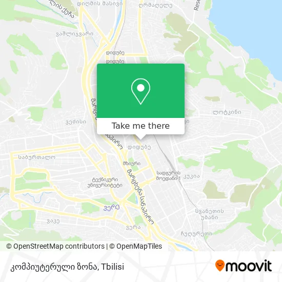 კომპიუტერული ზონა map