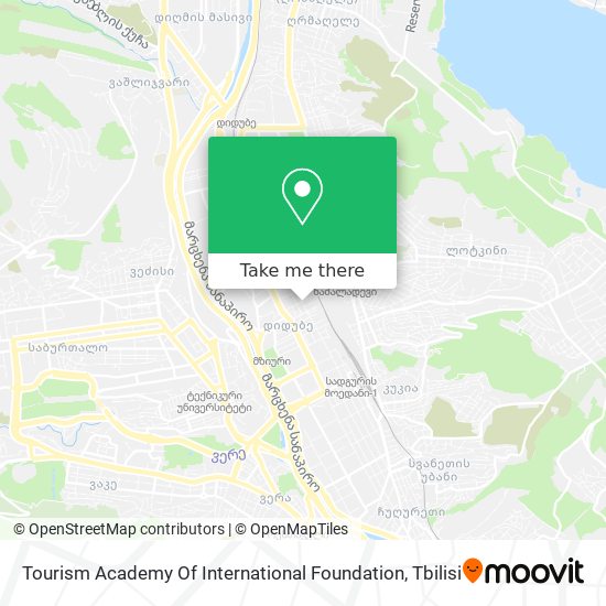 Карта Tourism Academy Of International Foundation