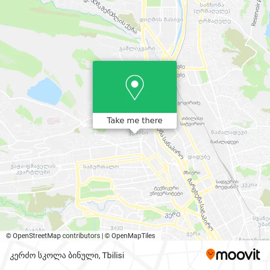 კერძო სკოლა ბინული map