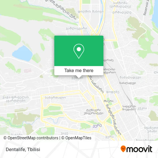 Карта Dentalife