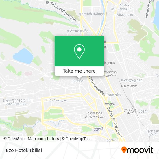 Ezo Hotel map