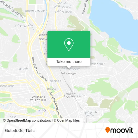 Карта Goliati.Ge