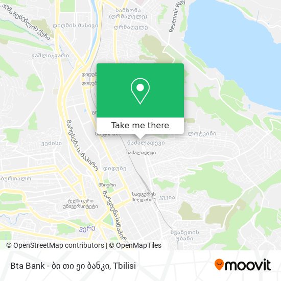 Bta Bank - ბი თი ეი ბანკი map