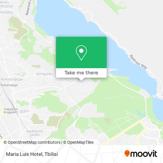 Maria Luis Hotel map