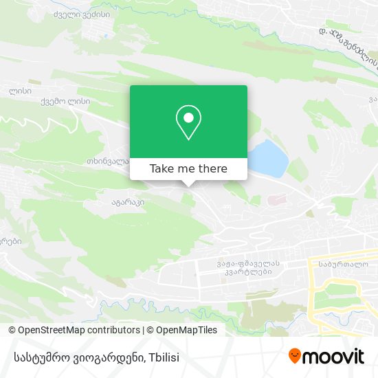 სასტუმრო ვიოგარდენი map