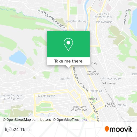 სუში24 map