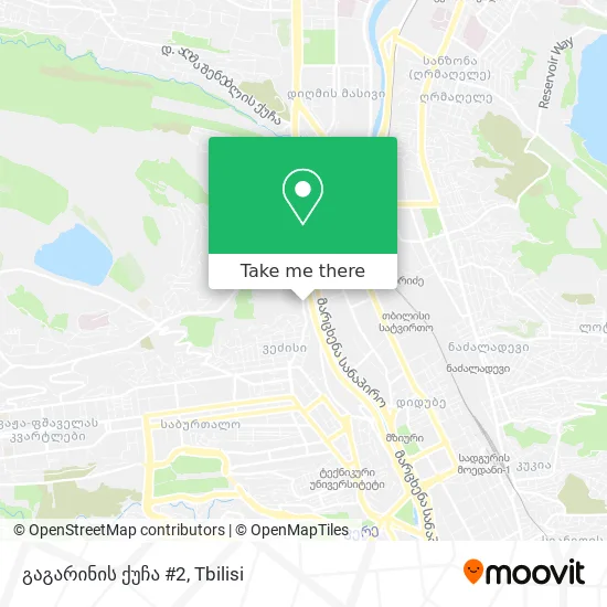 გაგარინის ქუჩა #2 map