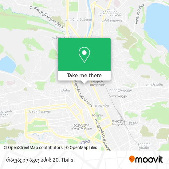 რაფაელ აგლაძის 20 map