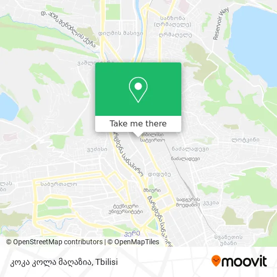 კოკა კოლა მაღაზია map