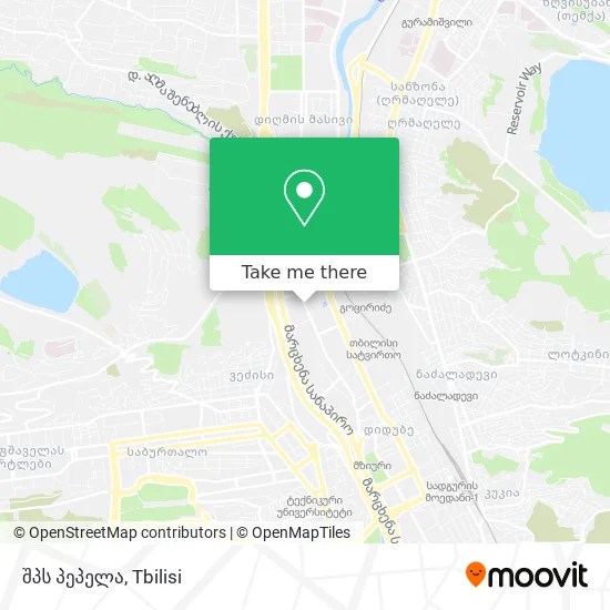 Карта შპს პეპელა