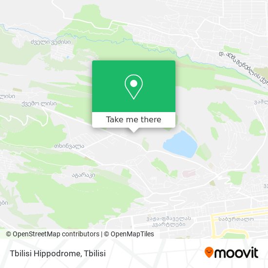 Карта Tbilisi Hippodrome