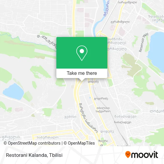 Карта Restorani Kalanda