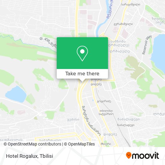 Карта Hotel Rogalux