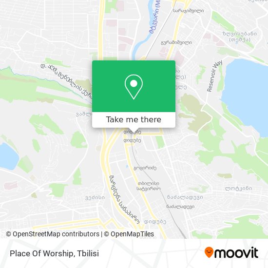 Place Of Worship map