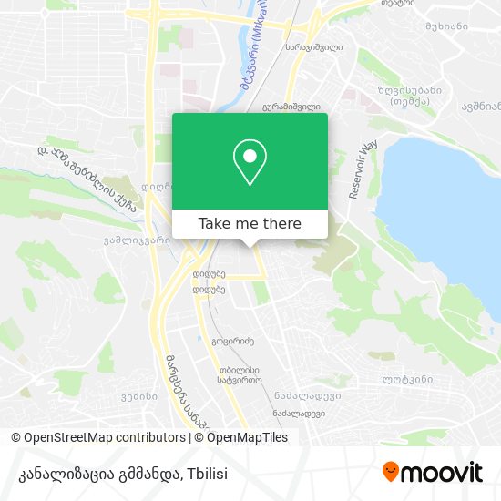 კანალიზაცია გმმანდა map