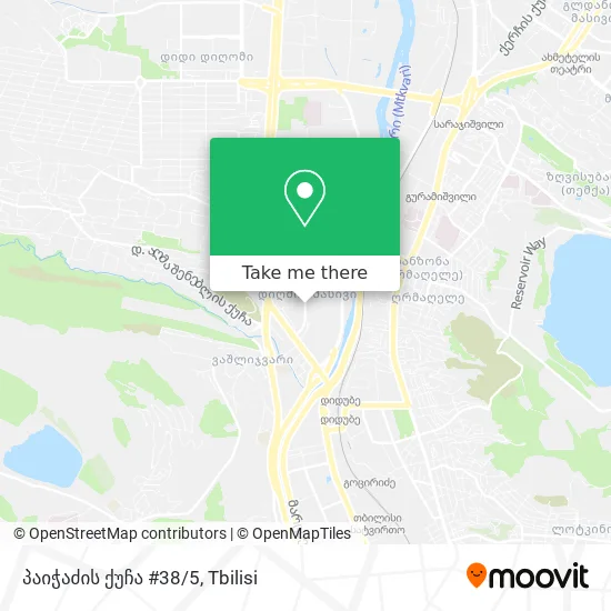 პაიჭაძის ქუჩა #38/5 map