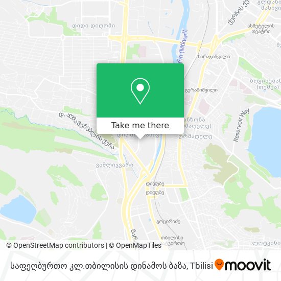 საფეღბურთო კლ.თბილისის დინამოს ბაზა map
