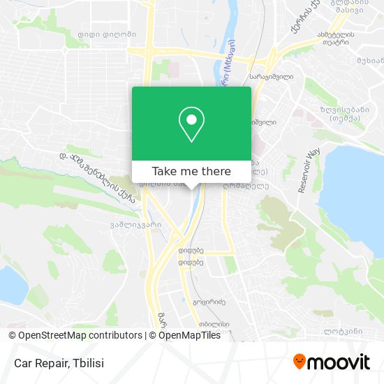 Car Repair map